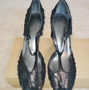 Black Nine West heels